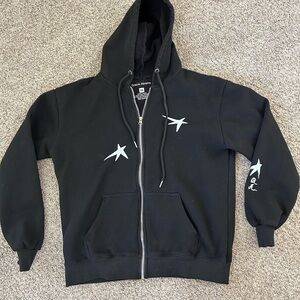 Gracie Abrams full zip star tattoo concert hoodie. Like new condition. Medium.